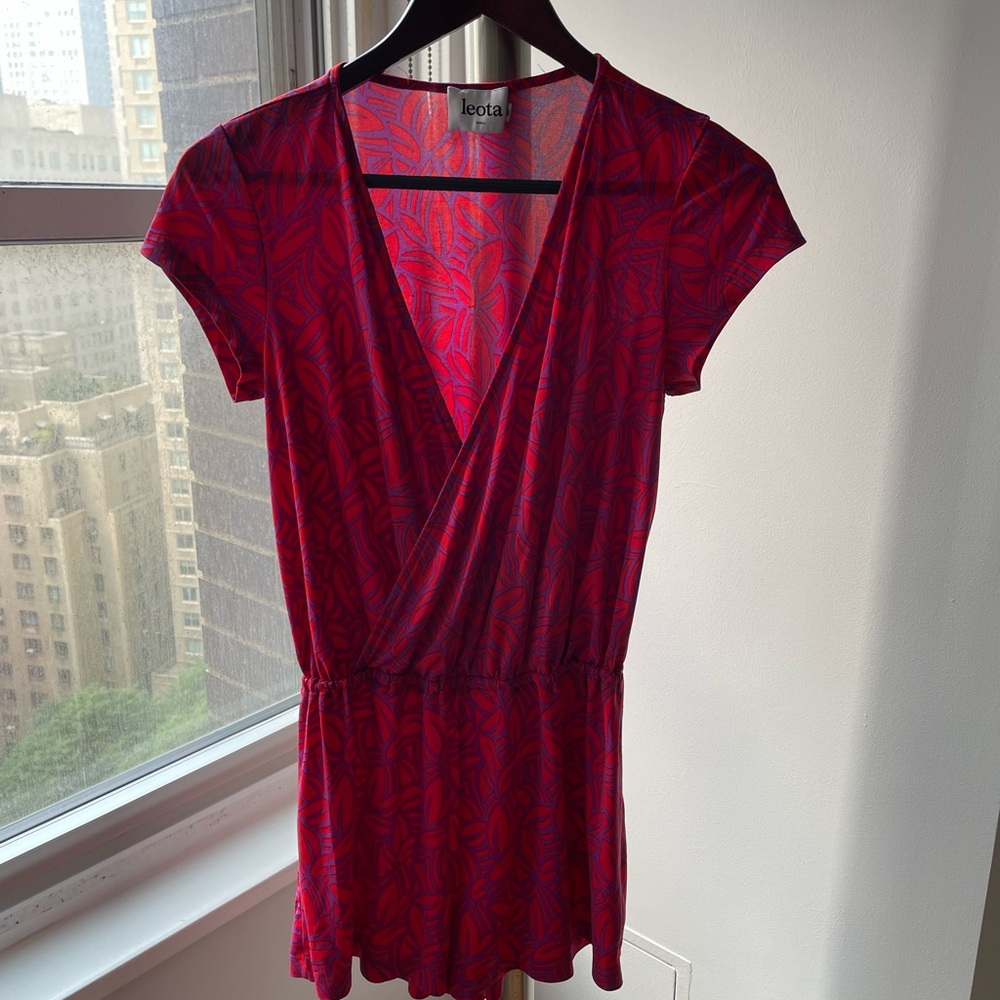 Leota Vibrant Romper SM S 4